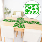 Maxbell ST Patricks Day Decor 45x30cm Placemat for Holiday Dinner Party Dining Table