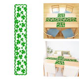 Maxbell ST Patricks Day Decor Rectangular Lace Table Runner for Indoor Bedroom Hotel