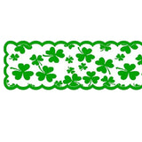 Maxbell ST Patricks Day Decor Rectangular Lace Table Runner for Indoor Bedroom Hotel