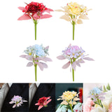 Maxbell Artificial Flowers Flower Arrangement DIY Bathroom Fake Long Stem Fake Roses Red