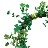 Maxbell Artificial Wreath Simple 2024 Spring Simulation Wreath for Garden Home Patio