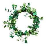 Maxbell Artificial Wreath Simple 2024 Spring Simulation Wreath for Garden Home Patio