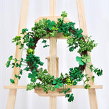 Maxbell Artificial Wreath Simple 2024 Spring Simulation Wreath for Garden Home Patio
