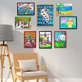 Maxbell Magnetic Picture Frames Wall Decor Painting Frames for Papers Posters Notice