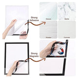 Maxbell Magnetic Picture Frames Wall Decor Painting Frames for Papers Posters Notice