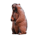 Maxbell Small Prairie Dog Tea Pet Statue Tea Play Handmade for Cabinet Home Bathroom