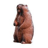 Maxbell Small Prairie Dog Tea Pet Statue Tea Play Handmade for Cabinet Home Bathroom