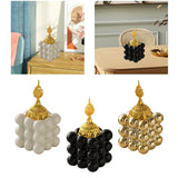 Maxbell Incense Cone Holder with Cover Durable Ceramic for Office Tabletop Yoga Room white