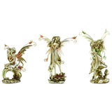 Maxbell Resin Fairy Angel Garden Statue Figurine Landscape Decoration for Front Yard Style A