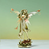 Maxbell Resin Fairy Angel Garden Statue Figurine Landscape Decoration for Front Yard Style B