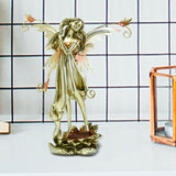 Maxbell Resin Fairy Angel Garden Statue Figurine Landscape Decoration for Front Yard Style B