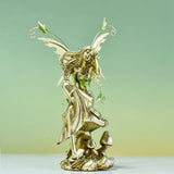 Maxbell Resin Fairy Angel Garden Statue Figurine Landscape Decoration for Front Yard Style C