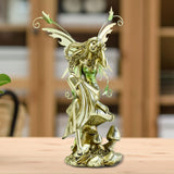 Maxbell Resin Fairy Angel Garden Statue Figurine Landscape Decoration for Front Yard Style C