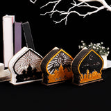 Maxbell Ramadan Table Decoration Religious Gift Ramadan Lamp for Bedroom Living Room Style A