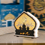 Maxbell Ramadan Table Decoration Religious Gift Ramadan Lamp for Bedroom Living Room Style A