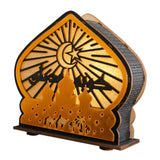 Maxbell Ramadan Table Decoration Religious Gift Ramadan Lamp for Bedroom Living Room Style C
