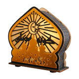 Maxbell Ramadan Table Decoration Religious Gift Ramadan Lamp for Bedroom Living Room Style C