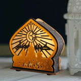 Maxbell Ramadan Table Decoration Religious Gift Ramadan Lamp for Bedroom Living Room Style C