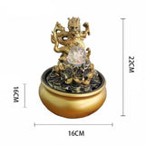 Maxbell Indoor Waterfall Water Fountain Mini Waterfall Fountains for Home Meditation