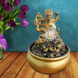 Maxbell Indoor Waterfall Water Fountain Mini Waterfall Fountains for Home Meditation