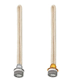 Maxbell Oil Lamp Wick Replaces Catalytic Wick Replaces for Aroma Kitchen Desk Silver