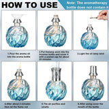 Maxbell Oil Lamp Wick Replaces Catalytic Wick Replaces for Aroma Kitchen Desk Silver