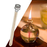 Maxbell Oil Lamp Wick Replaces Catalytic Wick Replaces for Aroma Kitchen Desk Silver