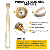 Maxbell Oil Lamp Wick Replaces Catalytic Wick Replaces for Aroma Kitchen Desk Gold