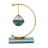 Maxbell Sphere Statue Modern Collection Desktop Ornament for Shelf Bedroom Bookshelf Style A