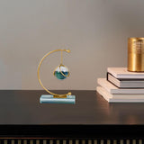 Maxbell Sphere Statue Modern Collection Desktop Ornament for Shelf Bedroom Bookshelf Style A