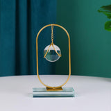 Maxbell Sphere Statue Modern Collection Desktop Ornament for Shelf Bedroom Bookshelf Style B