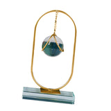 Maxbell Sphere Statue Modern Collection Desktop Ornament for Shelf Bedroom Bookshelf Style B