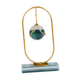 Maxbell Sphere Statue Modern Collection Desktop Ornament for Shelf Bedroom Bookshelf Style B