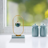 Maxbell Sphere Statue Modern Collection Desktop Ornament for Shelf Bedroom Bookshelf Style B