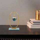 Maxbell Sphere Statue Modern Collection Desktop Ornament for Shelf Bedroom Bookshelf Style B