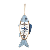 Maxbell Fishbone Hanging Ornament Wood Sign for Backdrop Bedroom Apartment