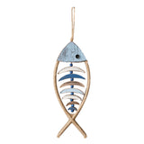 Maxbell Fishbone Hanging Ornament Wood Sign for Backdrop Bedroom Apartment