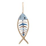 Maxbell Fishbone Hanging Ornament Wood Sign for Backdrop Bedroom Apartment