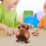 Maxbell Iron Animal Pig Piggy Bank Ornament Money Bank Cute Piggy Bank Birthday Gift