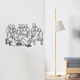 Maxbell Jesus Washing His Disciple's Feet Figurine for Indoor Fireplace Living Room