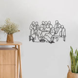 Maxbell Jesus Washing His Disciple's Feet Figurine for Indoor Fireplace Living Room