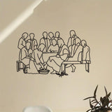 Maxbell Jesus Washing His Disciple's Feet Figurine for Indoor Fireplace Living Room