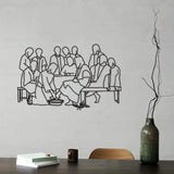 Maxbell Jesus Washing His Disciple's Feet Figurine for Indoor Fireplace Living Room