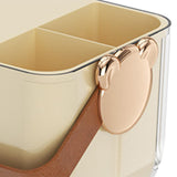 Maxbell Tissue Box Cover Holder Napkin Storage Box for Drawer Box Kitchen Restaurant cream