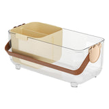 Maxbell Fruit Containers for Fridge Durable Fruit Drain Box for Household Food Salad cream