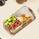 Maxbell Fruit Containers for Fridge Durable Fruit Drain Box for Household Food Salad cream