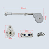 Maxbell Lid Support Hinge Toy Box Hinges Soft Close for Wooden Toy Box Storage Trunk