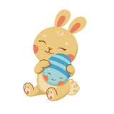 Maxbell Easter Hanging Ornaments Easter Bunny Hanging Sign for Garden Home Farmhouse