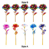 Maxbell 5 Pieces Valentines Gift Artificial Floral Roses for Wedding Anniversary Day