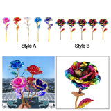 Maxbell 5 Pieces Valentines Gift Artificial Floral Roses for Wedding Anniversary Day